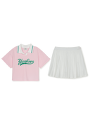 [cool Field] Varsity T-shirt Set (girl's)