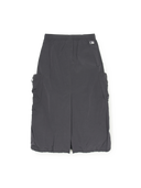Gorpcore Glossy Nylon Parachute Skirt