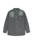 Varsity Logo Denim Shirts
