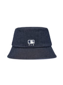 Vintage Denim Curve Logo Bucket Hat