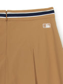 Varsity Sportive Ripstop Pleates Skirt