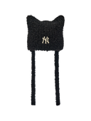 MEOWING EARFLAP BEANIE