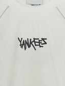 Street Basic Woven Big Logo Artwork T-shirt
