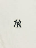 Basic Small Logo Waffle Crop Hood Zip Up