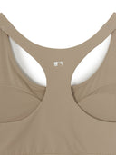 Women's Basic Band Logo Point Crop Top