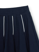 VARSITY SPORTIVE PLEATS SKIRT