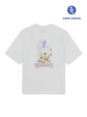 Bunny Back Graphic Over Fit T-shirt