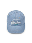 Color Denim Unstructured Ball Cap