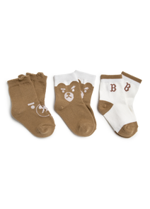 Monobear Toddler 3ea Socks