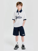 [cool Field] Varsity Mesh Pique T-shirt Set