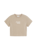 Women's Sportive Track Crop T-Shirts