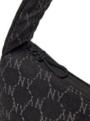 Dia Monogram Denim Jqd Cross Bag