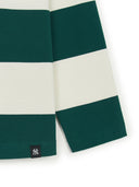 Varsity Stripe Long Sleeves Polo T-shirt