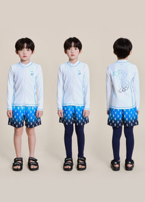 Monogram Rash Guard 3pcs Set
