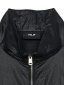 Women's Sportive Varsity Glossy Windbreaker