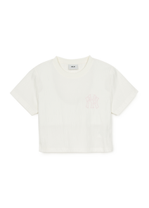 Women's Classic Monogram Jacquard Crop T-shirt