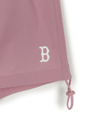 Women's Basic Lettering Waistband 4" Shorts