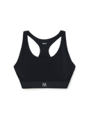 Women's Basic Band Logo Point Crop Top