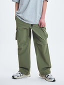Gorpcore Lipstop Belt Cargo Wide Pants