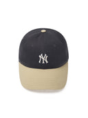 Varsity One Point Logo Color Block Unstructured Ball Cap