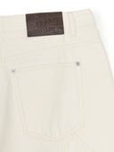 Men's Dia Monogram Embo Patched Carpenter Denim Shorts
