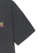 Summer Vintage Washing Graphics Over Fit T-shirt