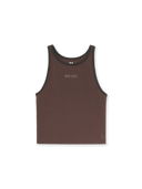 Women's Varsity Vintage Slim Crop Sleevelss