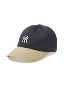 Varsity One Point Logo Color Block Unstructured Ball Cap