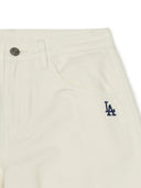 Women's Varsity Logo Wide Denim Pants