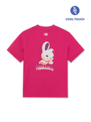 Bunny Back Graphic Over Fit T-shirt