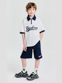 [cool Field] Varsity Mesh Pique T-shirt Set