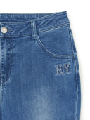 Women's Basic Flare Denim Pants