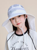 Cursive Wide Flapcap