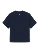 Varsity Cursive Woven Short Sleeve Sweatshirt