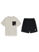 [cool Field] Basic Outdoor Mesh Pocket T-shirt Set