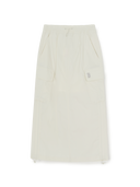 Women's GORPCORE Shirring Cargo Long Skirt