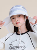 Cursive Wide Flapcap