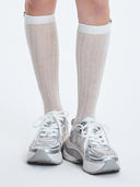 Summer Silky Loose Knee Socks