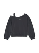 Street Girl's Lettering Layered Sweatshirt Set