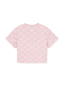 Women's Classic Monogram Jacquard Crop T-shirt