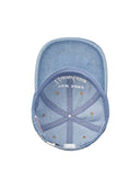 Color Denim Unstructured Ball Cap