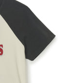 Women's Varsity Washing Vintage Raglan Crop T-shirt