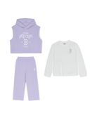 Varsity Vest Long Slv 3 Set (girl's)