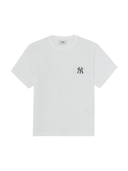 BASIC SMALL LOGO SEMI OVER-FIT T-shirt
