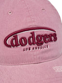 Vintage Demage Curve Logo Unstructured Ballcap