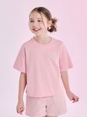 Basic Small Logo Crop T-shirt