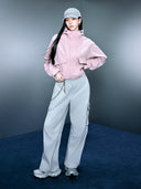 Gorpcore Cotton Touch Parachute Cargo Wide Pants