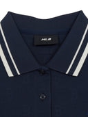 Women's Classic Monogram Tone-on-Tone Jacquard Collar Ops
