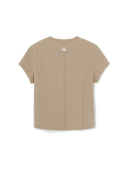 Women's Slim Crop Cap Sleeve T-shirt