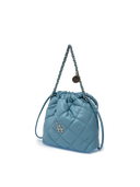 Basic Quilting PU Mini Bucket Cross Bag